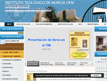 Tablet Screenshot of itmfranciscano.org